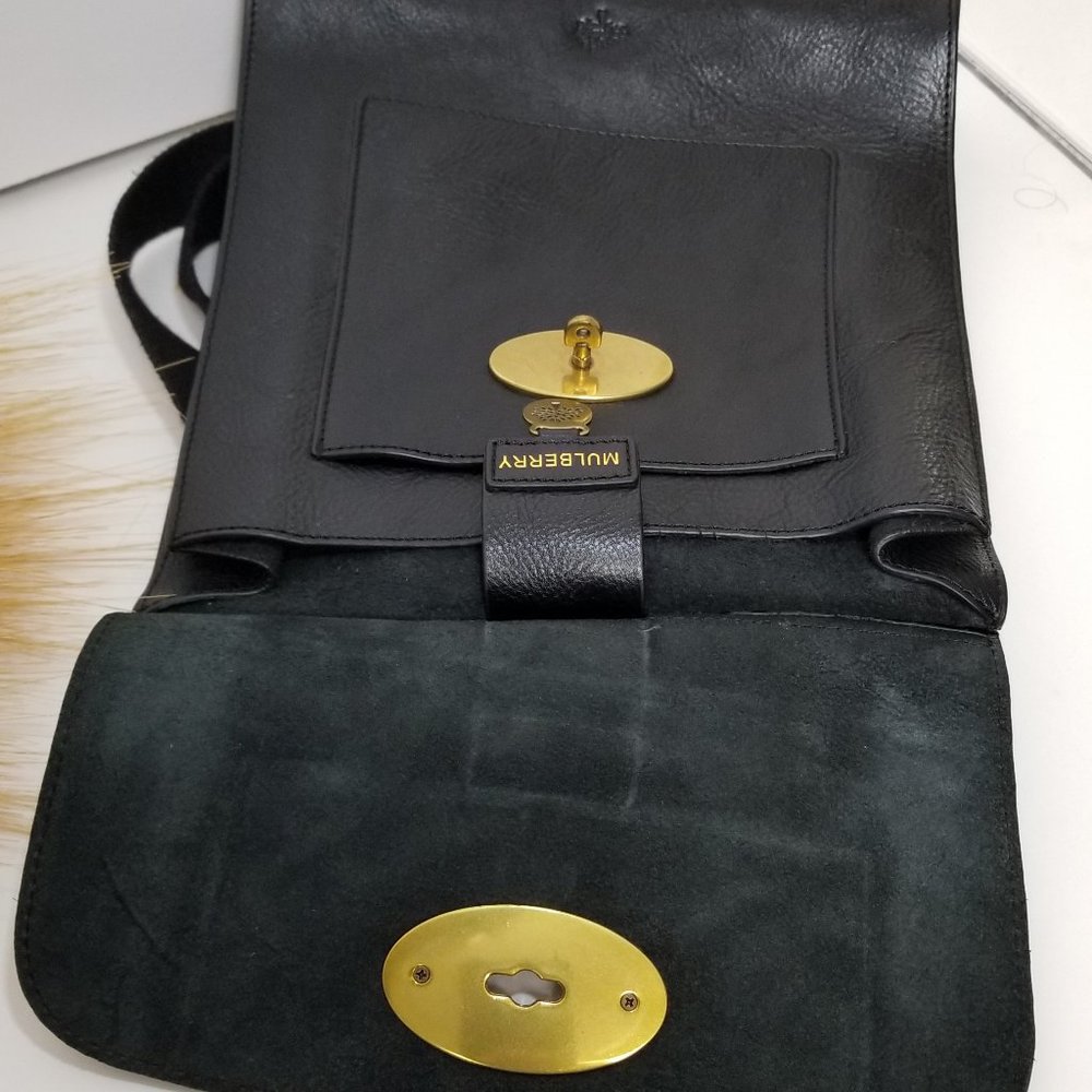 Sold/Mulberry Antony Black Classic Grain - Picture 13 of 13
